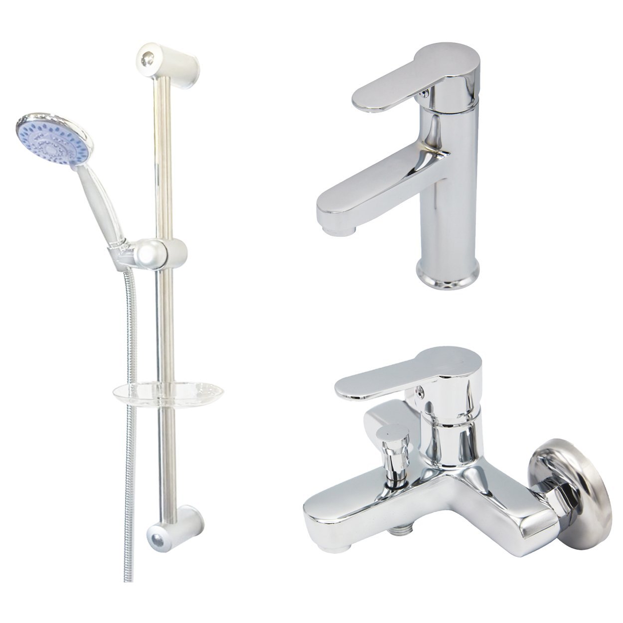 Banyo Bataryası seti Banyo Lavabo Musluğu Seti Banyo Duş Seti Yağmur Duş Takımı